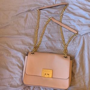 Michael Kors blush double strap bag in good condition